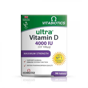 Ultra Vitamin D3 4000IU 96tabs