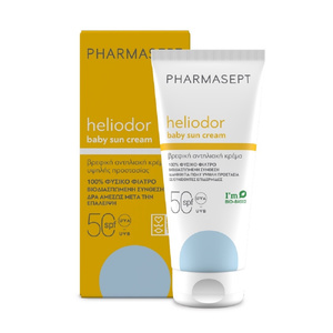 Heliodor Baby Sun Cream Βρεφική Αντηλιακή Κρέμα Για Πρόσωπο & Σώμα Με SPF50 100ml
