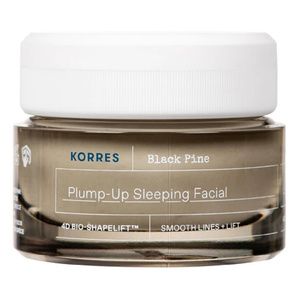 Black Pine 4D Plump Up Sleeping Facial Cream - Κρέμα Νύχτας Για Σύσφιγξη Lifting Με Μαύρη Πεύκη 40ml