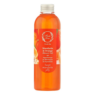 Mandarin & Orange Shower Gel - Αφρόλουτρο Μανταρίνι & Πορτοκάλι 200ml