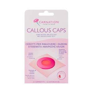 Carnation Callous Caps Επικάλια - Επιθέματα Αφαίρεσης Κάλων Με Σαλικυλικό Οξύ 2τμχ