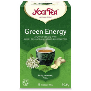 Green Energy - Βιολογικό Τσάϊ Με Κομπούχα & Γκουαρανά 17 Φακελάκια