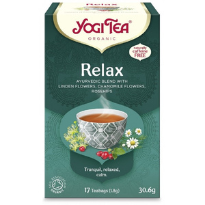 Relax - Βιολογικό Τσάϊ Με Χαμομήλι Και Φλαμούρι 17 Φακελάκια