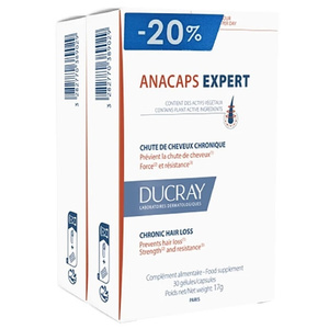 Promo Anacaps Expert - Συμπλήρωμα Διατροφής Για Την Χρόνια Τριχόπτωση 2X30caps