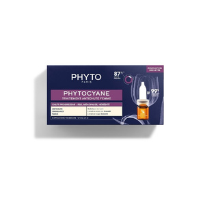 PhytoCyane Anti-Hair Loss Treatment Progressive Hair Loss - Αμπούλες Τριχόπτωσης Για Γυναίκες 12X5ml
