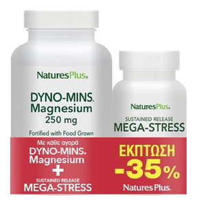 Promo Dyno-Mins Magnesium 250mg 90tabs & Mega Stress 30tabs