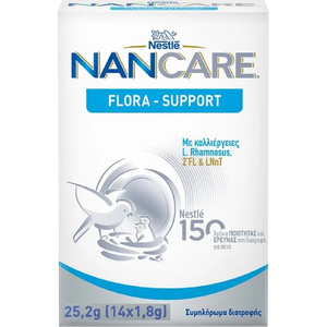 NANCare Flora Support Παιδικό Συμπλήρωμα Διατροφής (14 X 1.8g) 25.2g