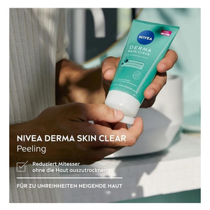 Derma Skin Clear Απολεπιστικό Scrub Καθαρισμού Προσώπου Κατά Των Πόρων 150ml