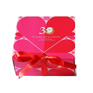 Promo Valentines Σετ Ρόδι & Κράνμπερι Αναβράζουσα Μπάλα Σε Σχήμα Καρδιάς 1τμχ & Special Edition Λάδι Μασάζ 1τμχ & Θεραπεία Χειλιών 1τμχ