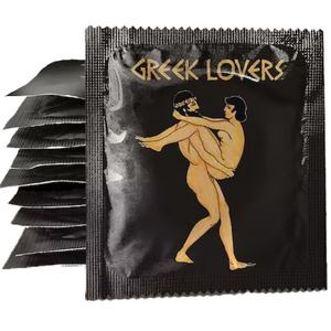 Greek Lover Black 1 - Προφυλακτικό 1τμχ