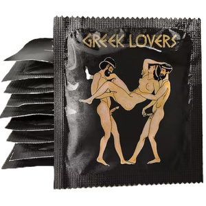 Greek Lover Black 7 - Προφυλακτικό 1τμχ
