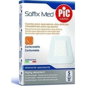 Solution Soffix Med Post-Op Plaster Επιθέματα Χωρίς Latex 5 X 7cm 5τμχ