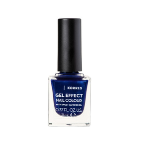 Gel Effect Βερνίκι Νυχιών Με Sweet Almond Oil Infinity Blue 87 11ml