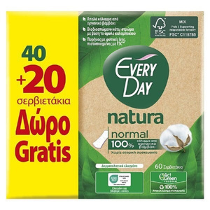 Natura Normal 40+20 Δώρο Σερβιετάκια