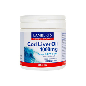 Cod Liver Oil 1000mg 180caps