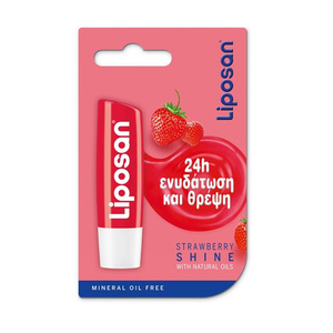 Strawberry Shine Lip Balm 24h Ενυδάτωση 4.8g