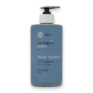 Blue Flames 3in1 Cleanser Πρόσωπο-Σώμα-Μαλλιά 500ml