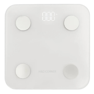 HD Corner Smart Ζυγαριά Με Bluetooth Σε Λευκό Χρώμα