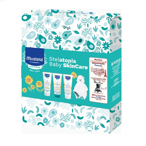 Promo Stelatopia Baby SkinCare Cleansing Gel 200ml & Emollient Cream 200ml & Δώρο Emollient Balm 200ml