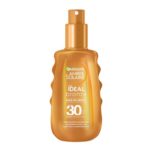 Ambre Solaire Ideal Bronze Αντηλιακό Γαλάκτωμα Spray SPF30 150ml