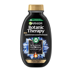 Botanic Therapy Magnetic Charcoal Σαμπουάν για Λιπαρά Μαλλιά 400ml