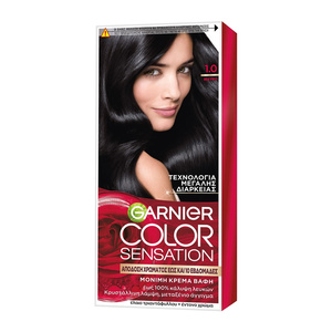 Color Sensation Μόνιμη Βαφή Μαλλιών 1.0 Μαύρο 40ml