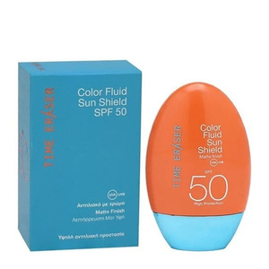 Color Fluid Sun Shield SPF50 Αντηλιακή Προσώπου με Χρώμα 50ml